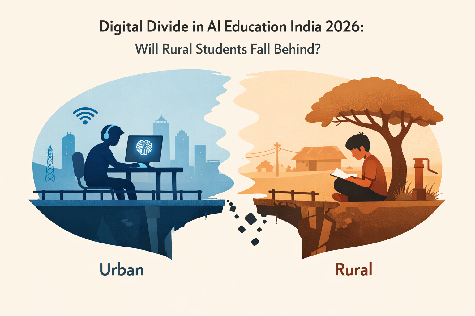 Digital Divide in AI Education India 202...