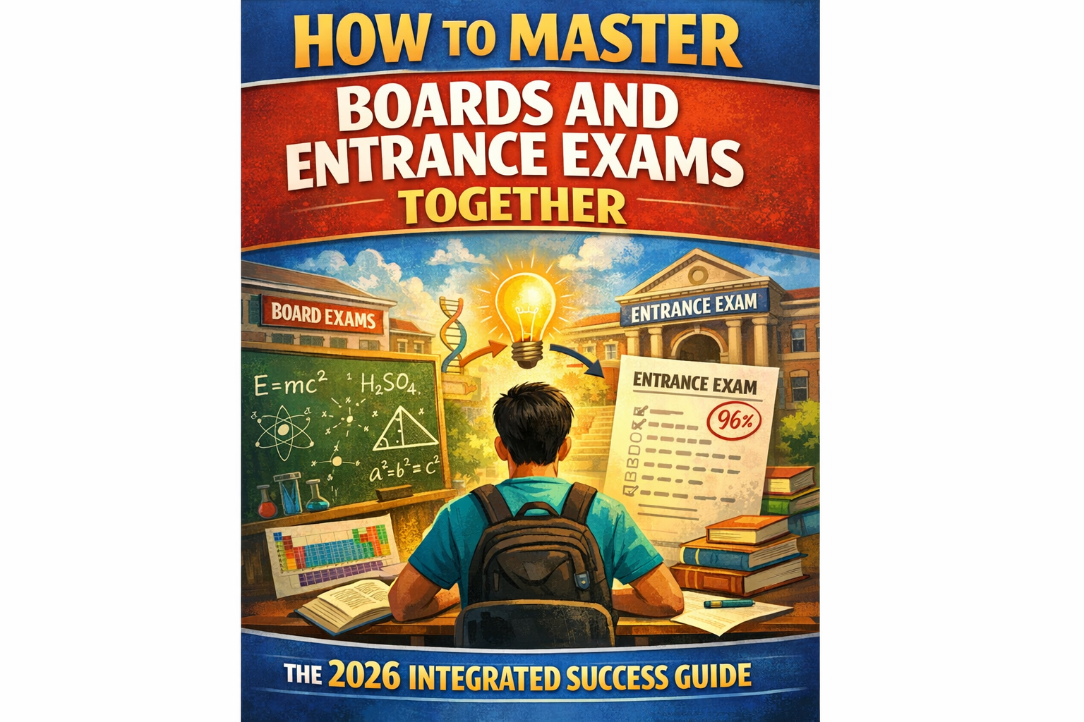 How to Master Boards and Entrance Exams Together: The 2026 Integrated Success Guide