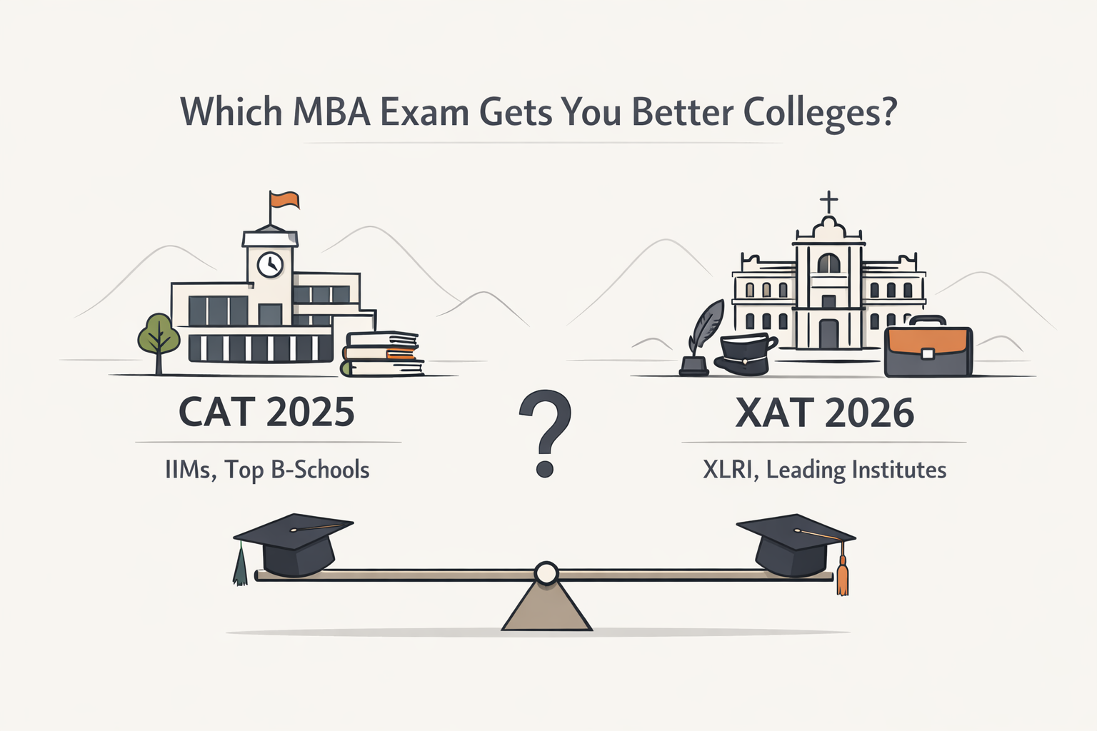 CAT 2025 vs XAT 2026: Which MBA Exam Get...