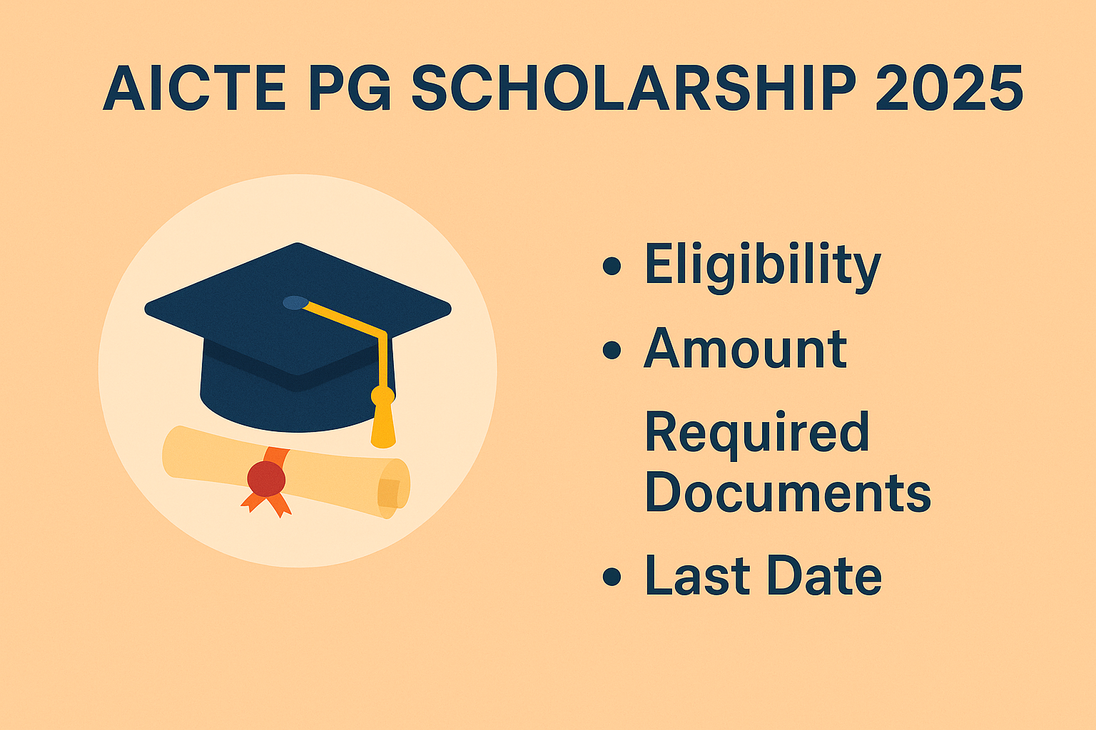AICTE PG Scholarship 2025: Eligibility, Amount, Required Documents & Last Date (15 December)