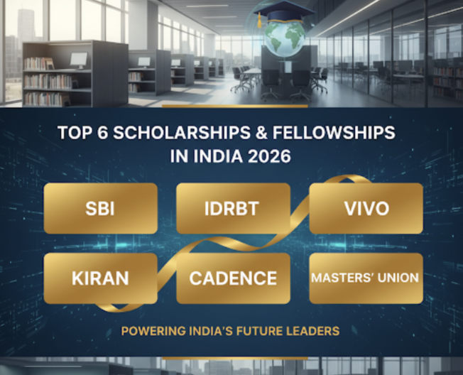Explore top 6 scholarships & fellowships in India 2026 – IDRBT, SBI ...