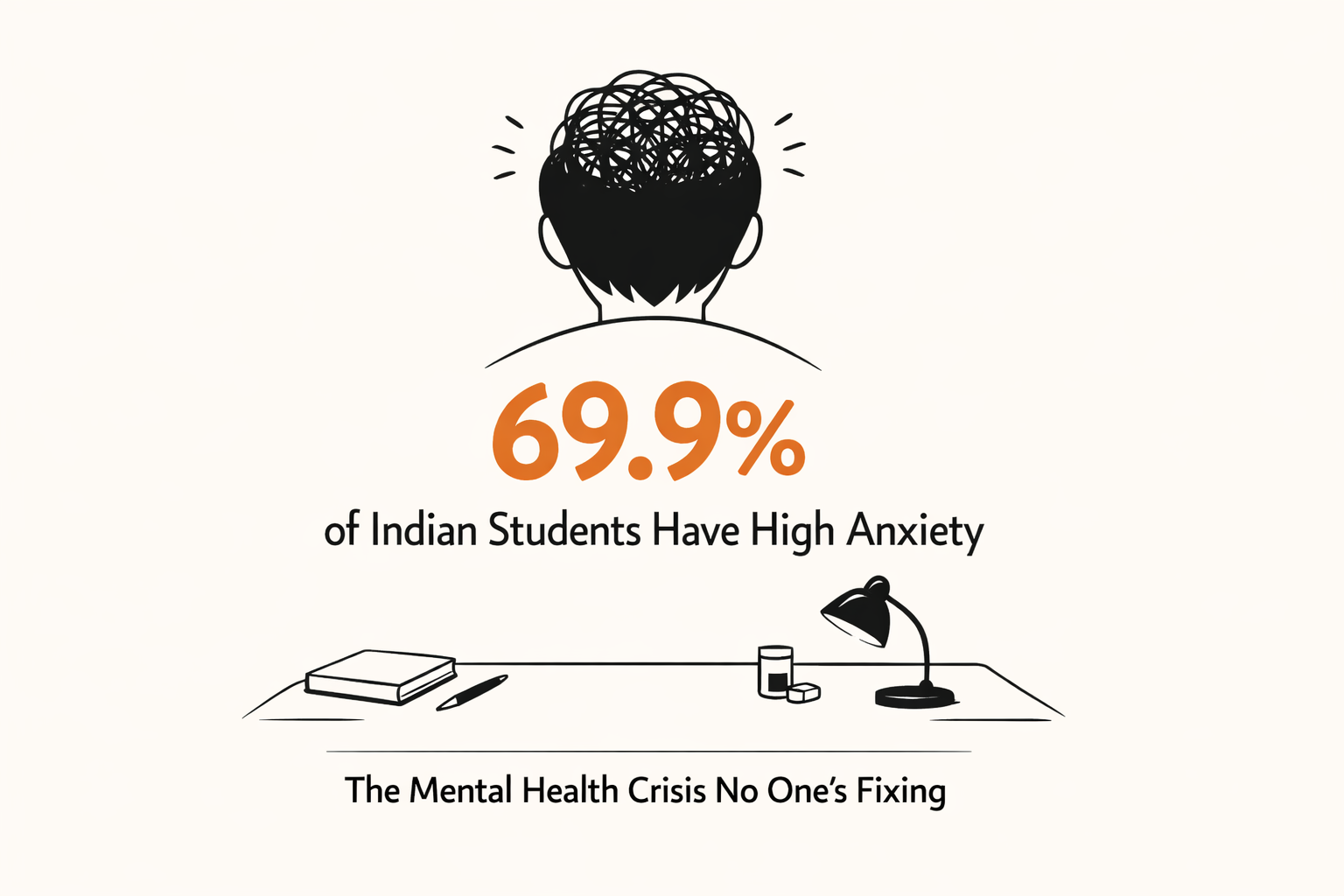 69.9% of Indian Students Have High Anxie...
