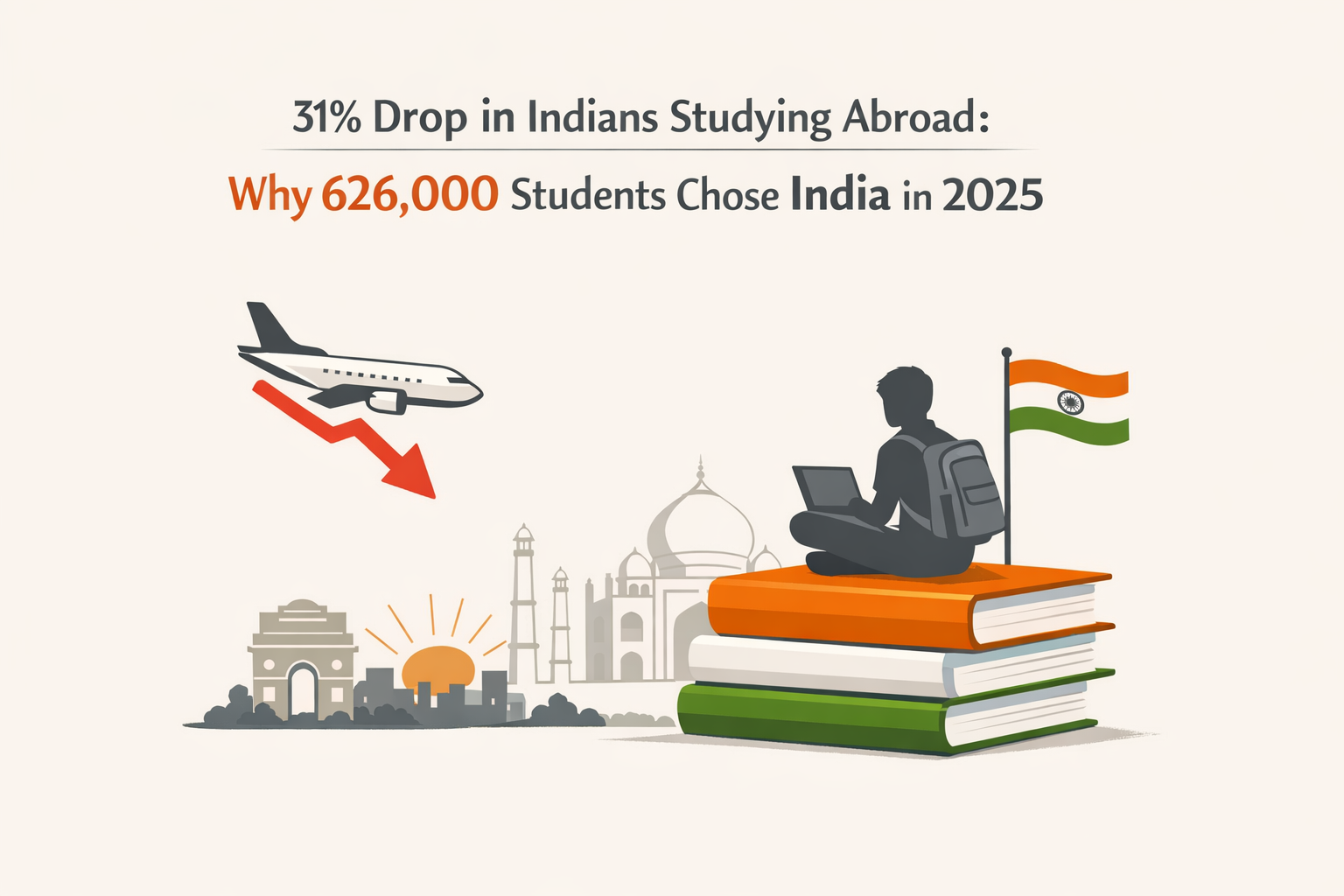 31% Drop in Indians Studying Abroad: Why...