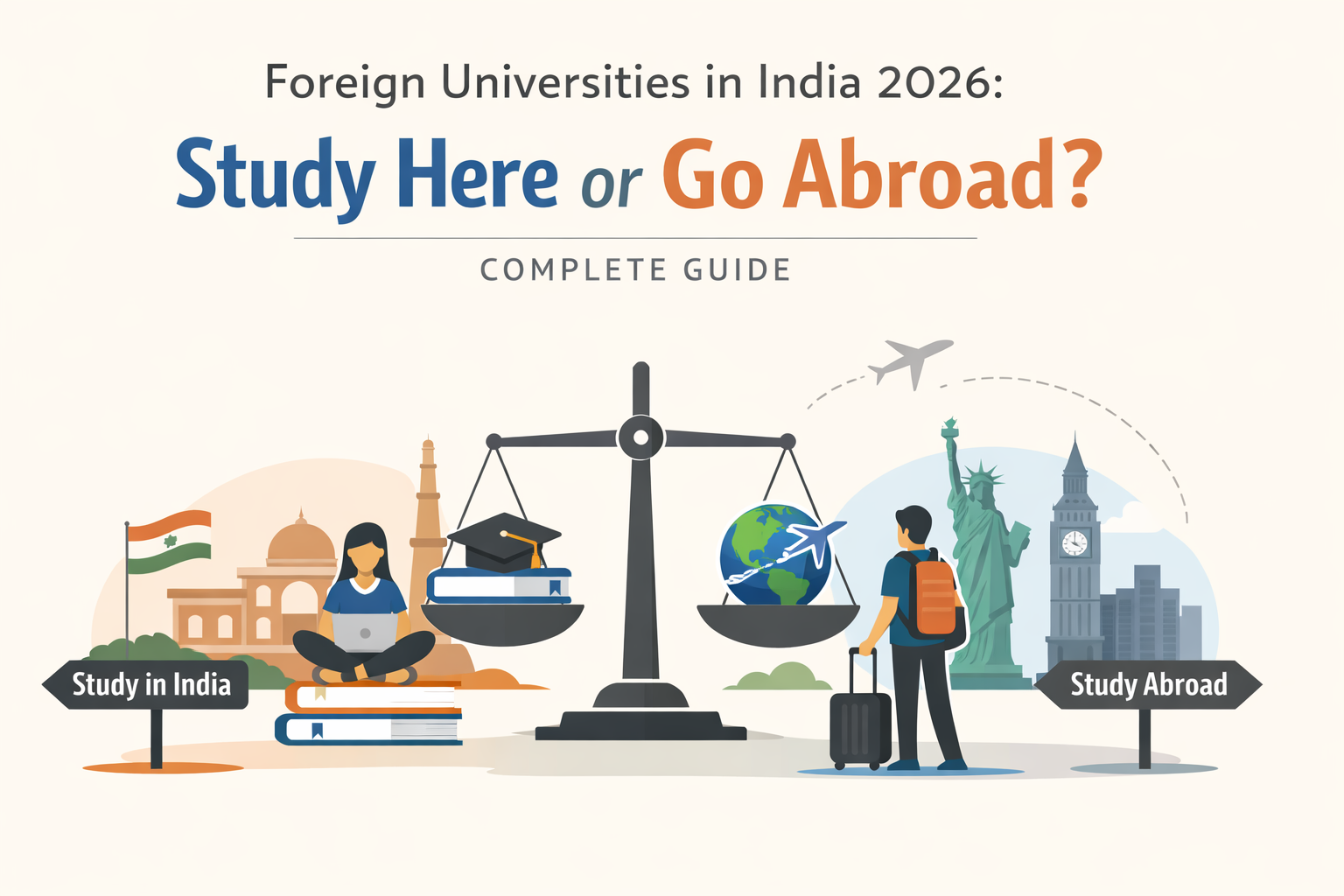 Foreign Universities in India 2026: Study Here or Go Abroad? Complete Guide